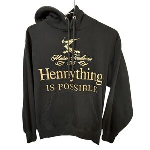 Vintage Hennessy Cognac Liquor Black Women’s S Hoodie Henneything is Possible